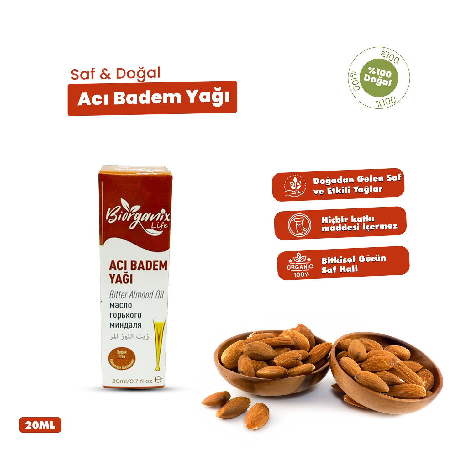 Acı Badem Yağı
