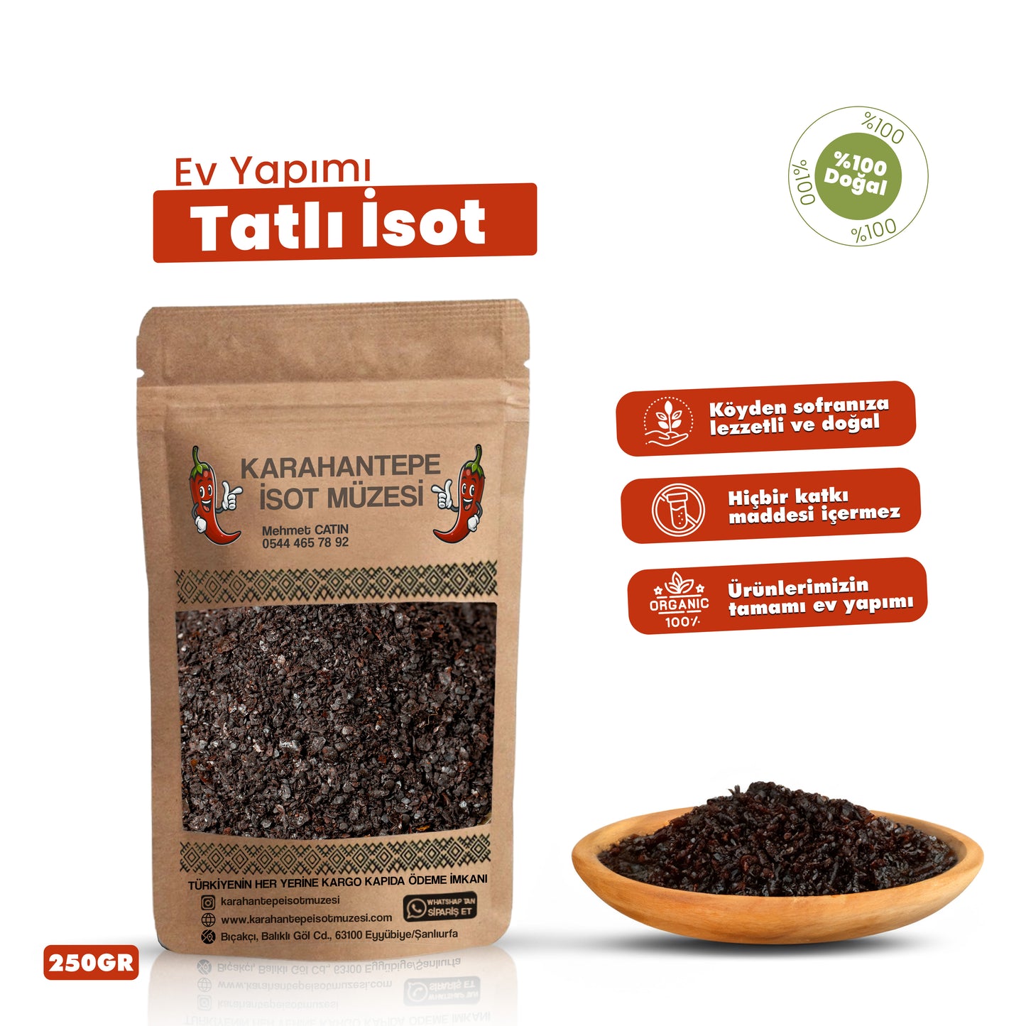 Tatlı İsot Ev Yapımı