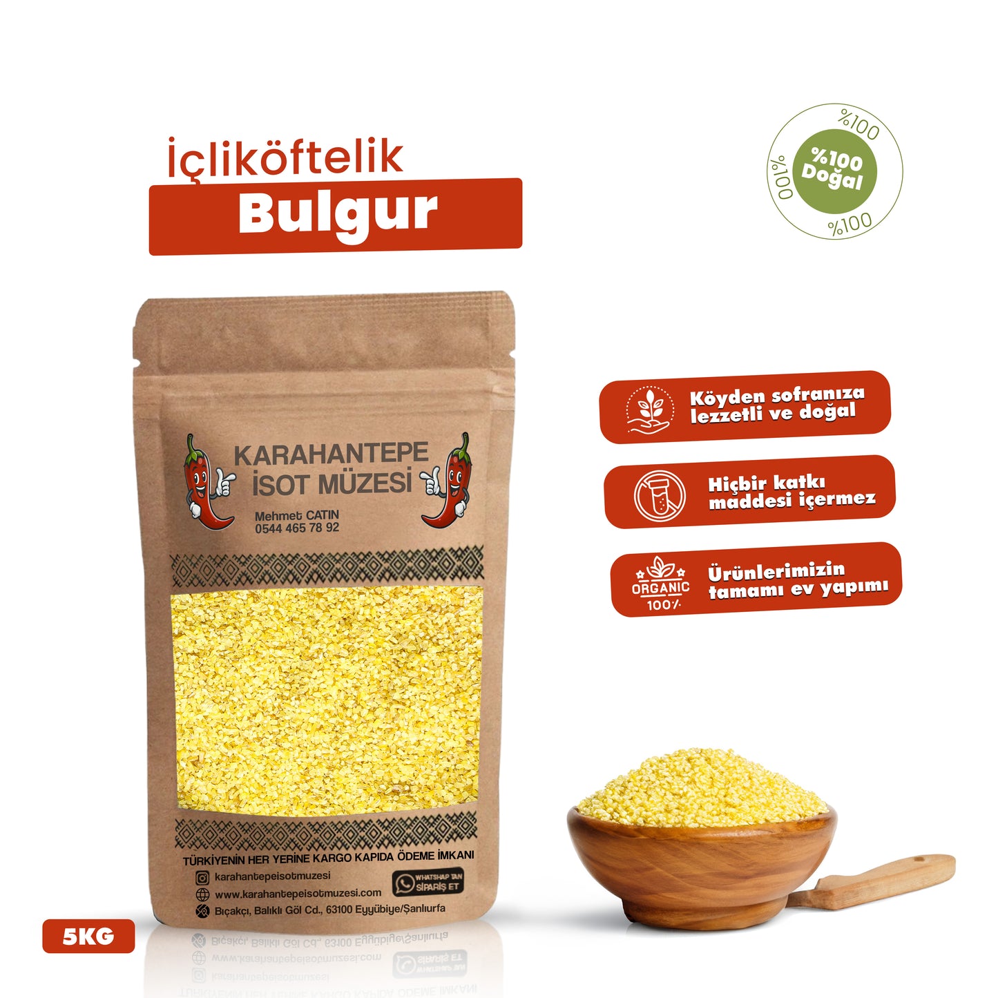 İçli Köftelik Bulgur