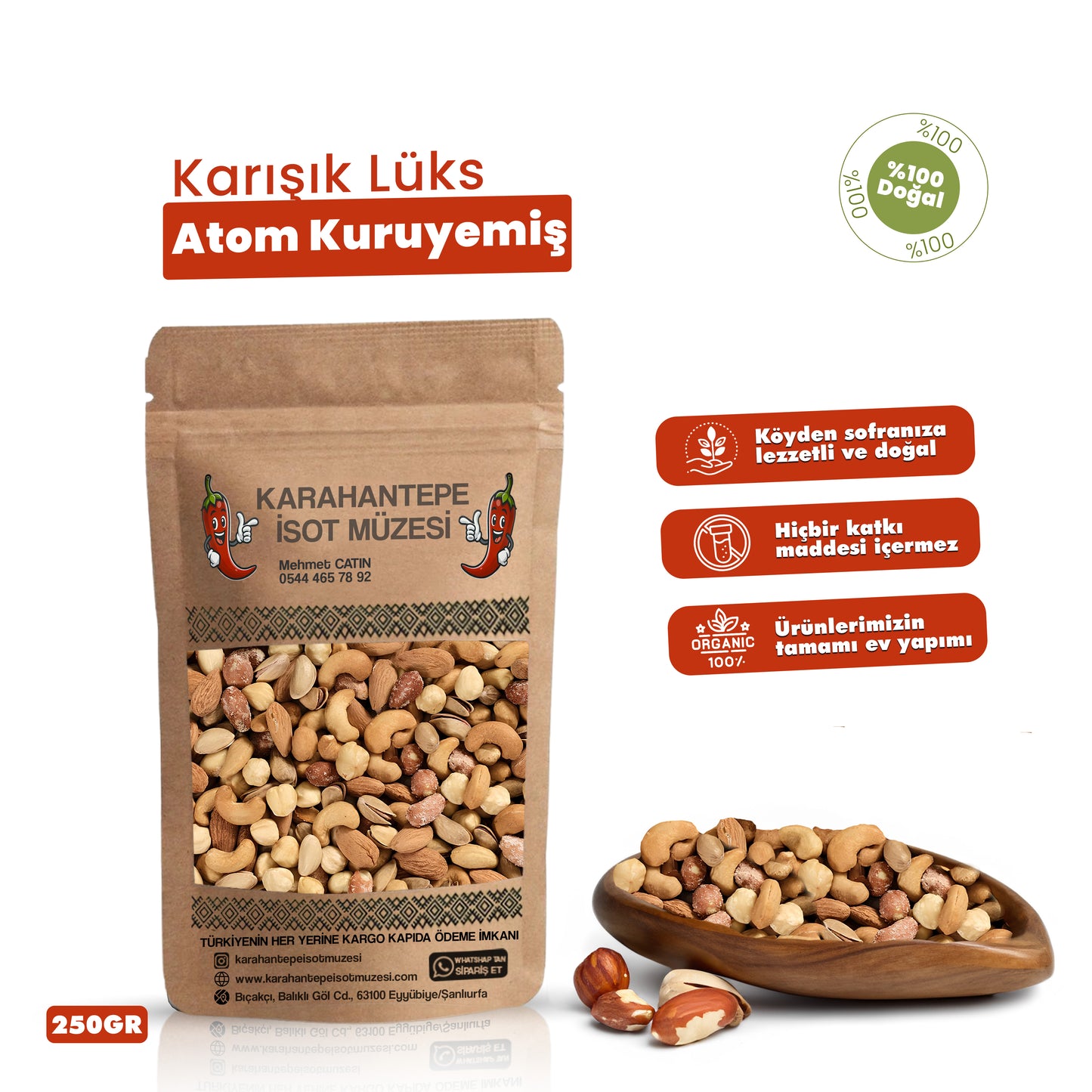Karışık Lüks Atom Kuruyemiş
