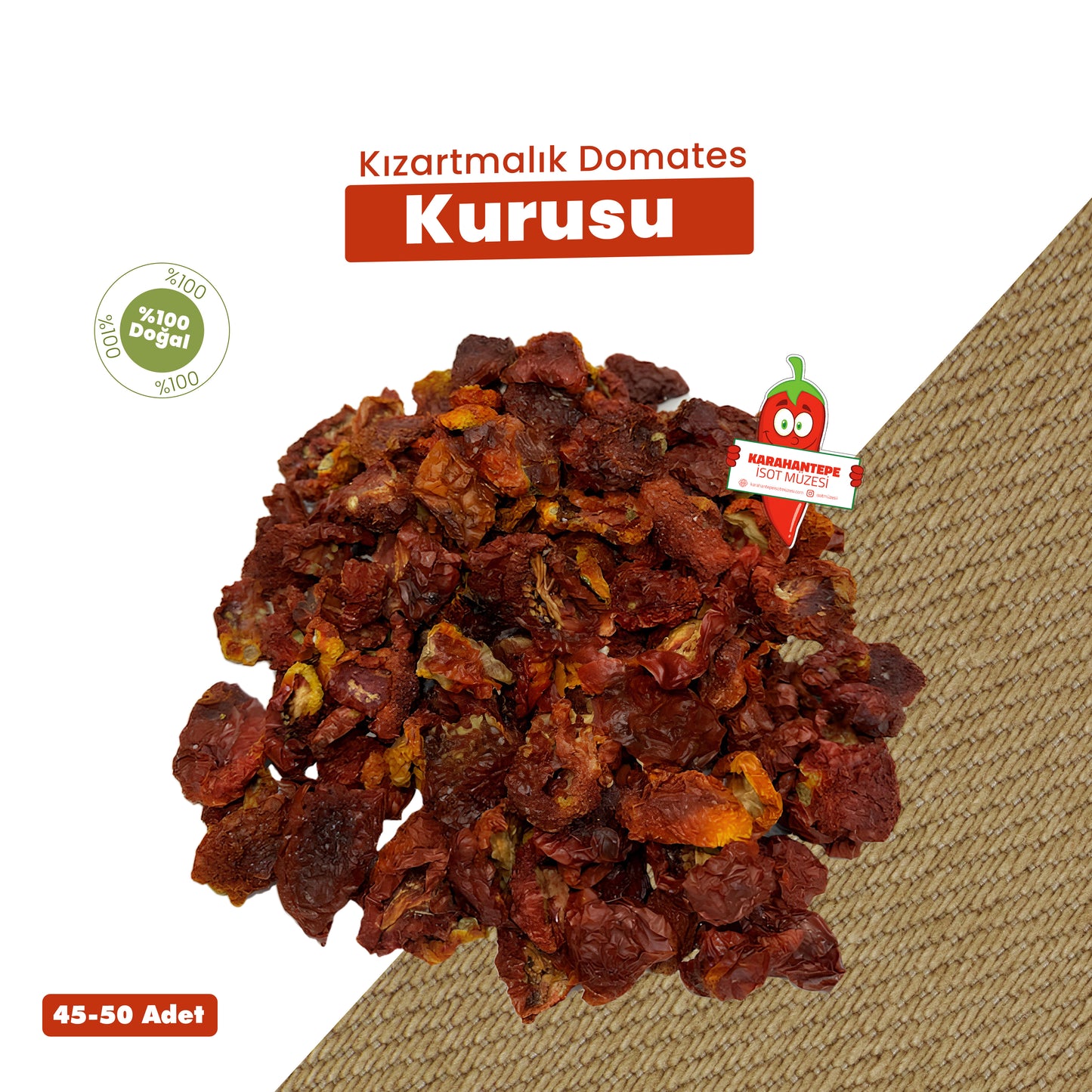 Kızartmalık Domates Kurusu (1 Bağ)