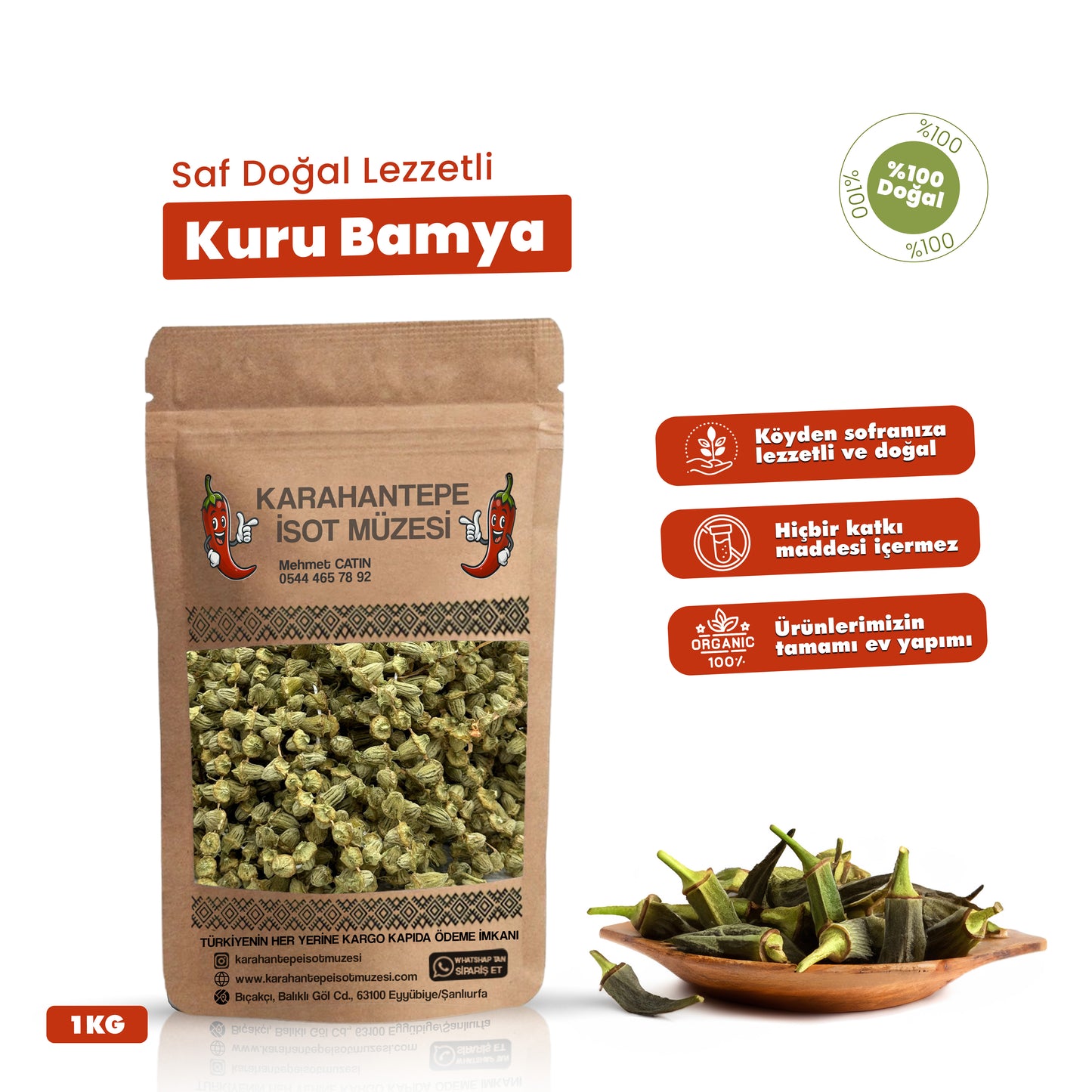 Çiçek Bamya Kurusu