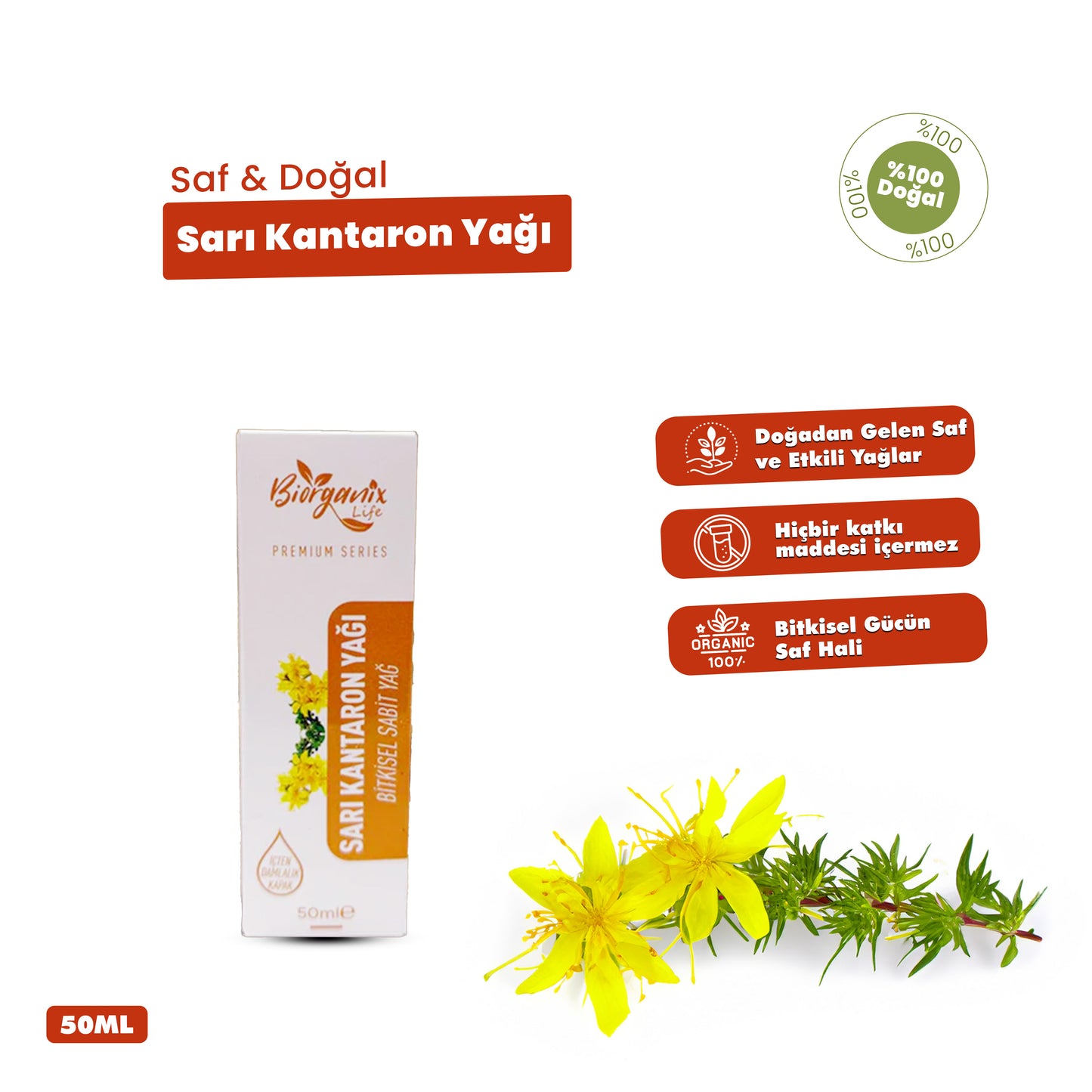 Sarı Kantaron Yağı