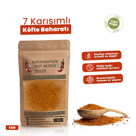 7 Karışımlı Köfte Baharatı