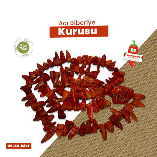 Acı Biberiye Kurusu (1 Bağ)