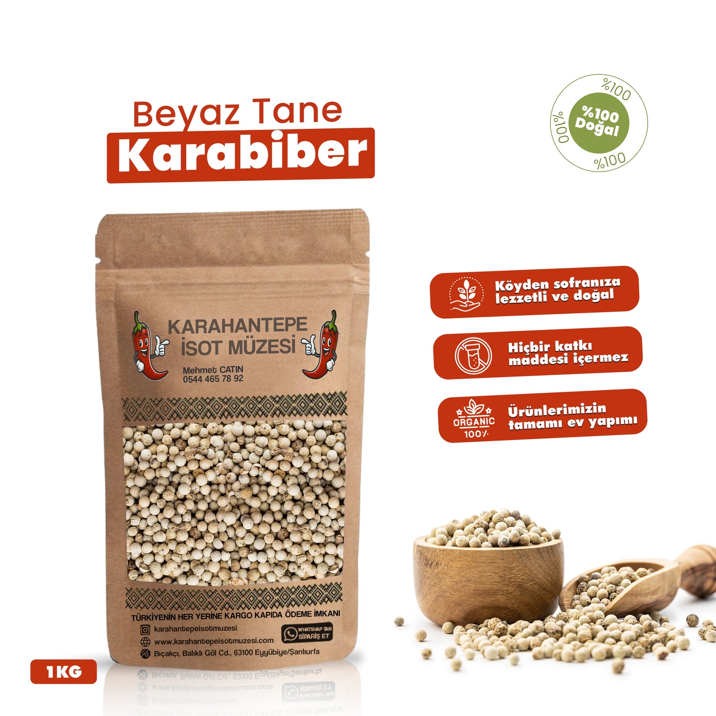 Beyaz Tane Karabiber