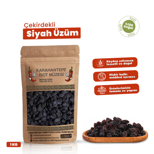 Çekirdekli Siyah Üzüm