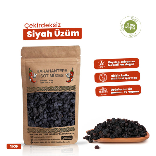 Çekirdeksiz Siyah Üzüm