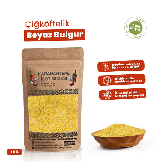 Çiğköftelik Beyaz Bulgur