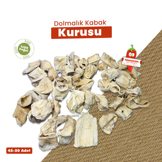 Dolmalık Kabak Kurusu (1 Bağ)