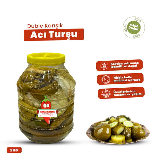 Duble Karışık Acı Turşu