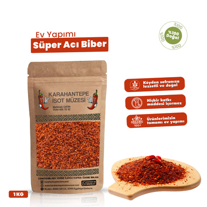 Pul Biber Ev Yapımı Süper Acı