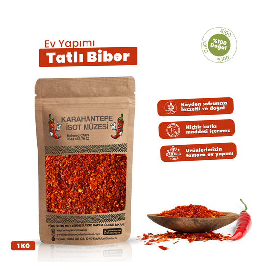 Tatlı Pul Biber Ev Yapımı
