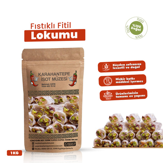 Fıstıklı Fitil Lokumu