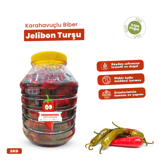 Karahavuçlu Acı Jelibon Biber Turşusu