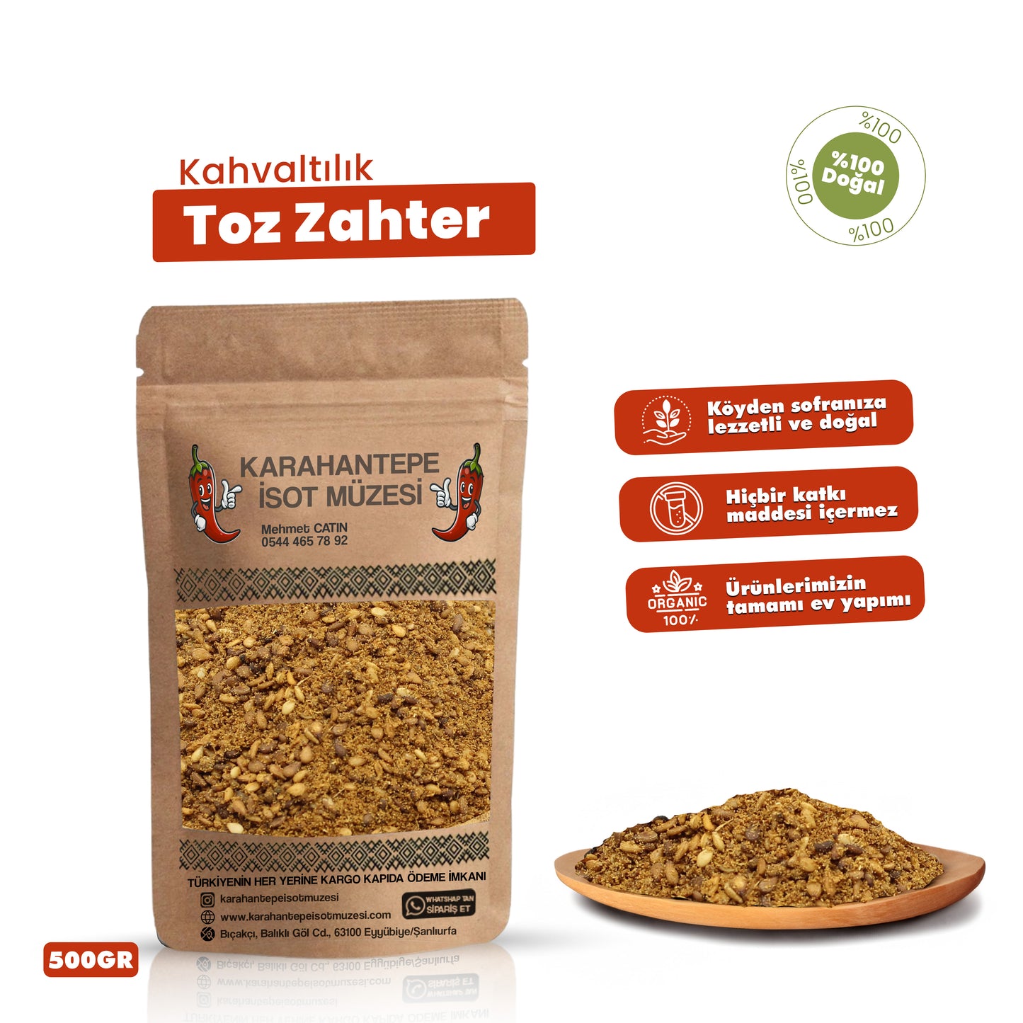 Kahvaltılık Toz Zahter