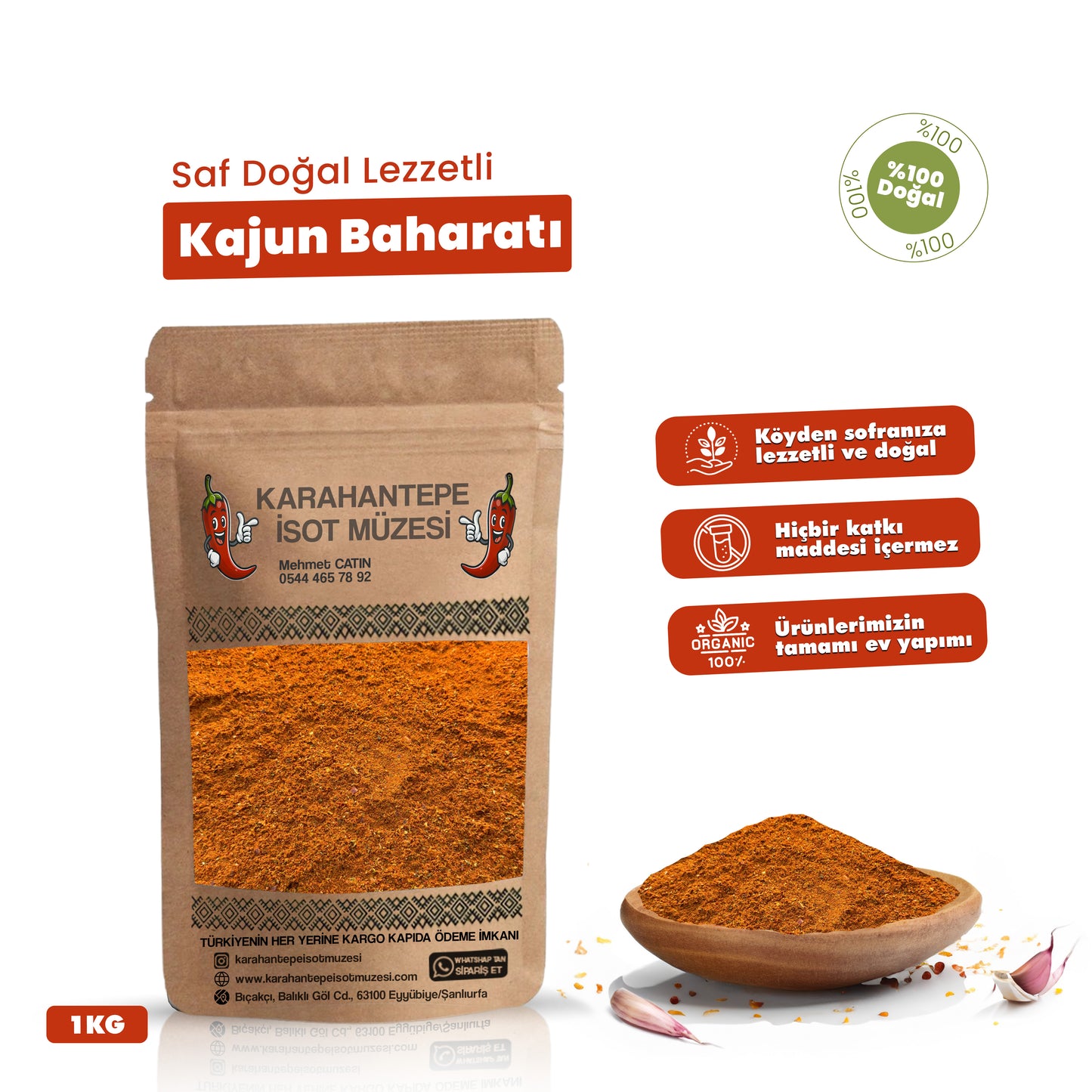 Kajun Baharatı
