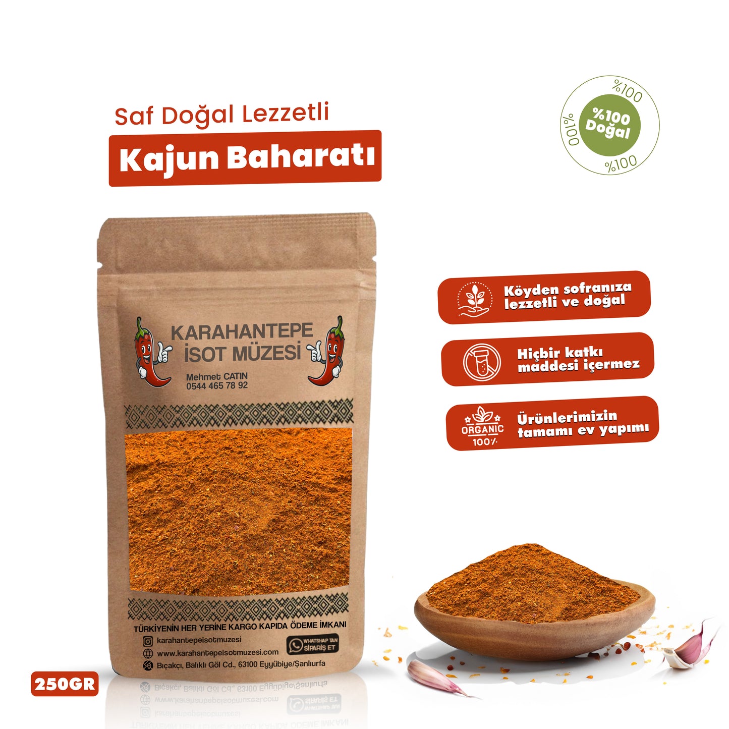Kajun Baharatı