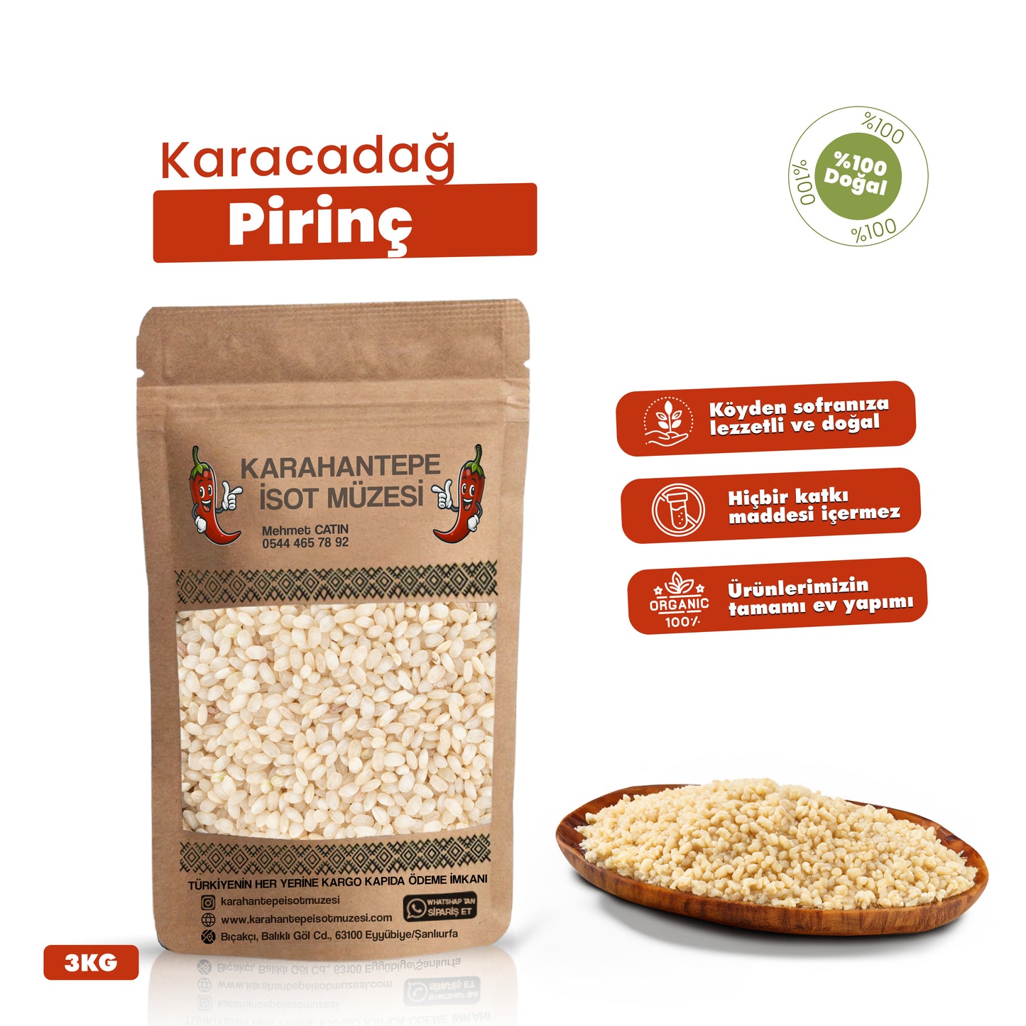Karacadağ Pirinci
