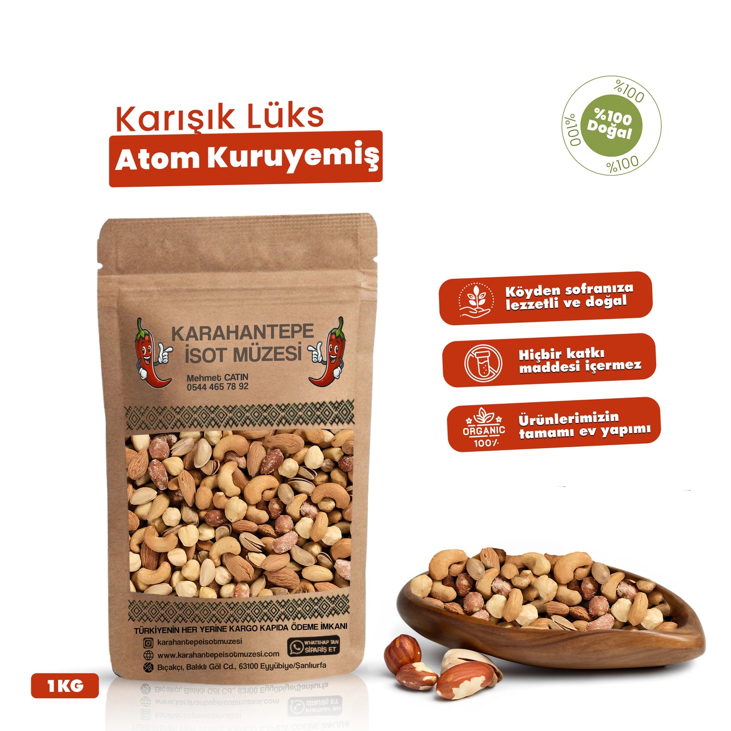 Karışık Lüks Atom Kuruyemiş
