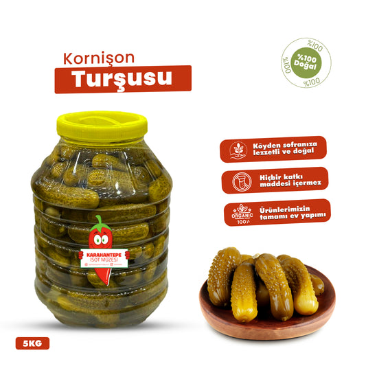 Sade Kornişon Turşusu