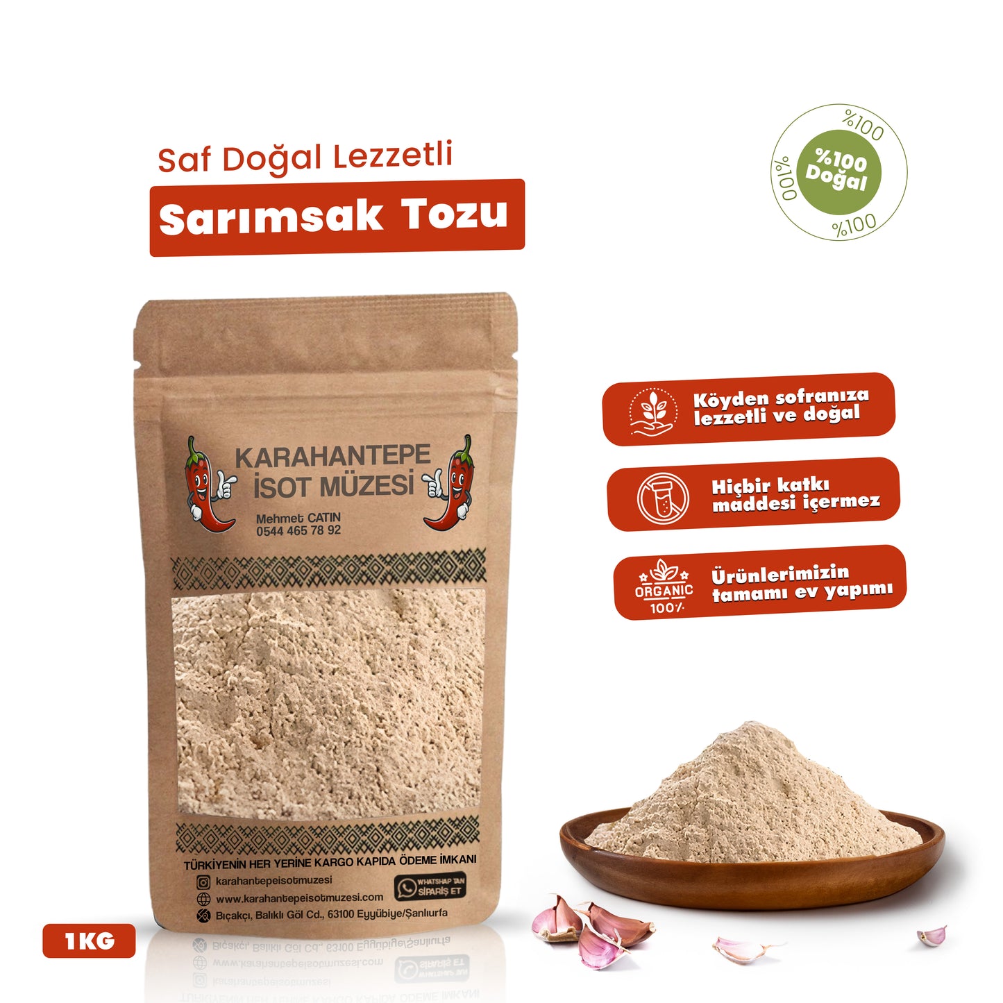 Sarımsak Tozu