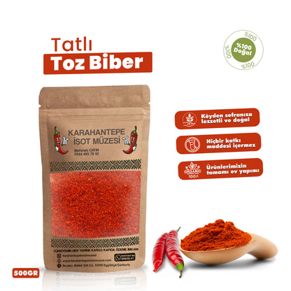 Tatlı Toz Biber Ev Yapımı