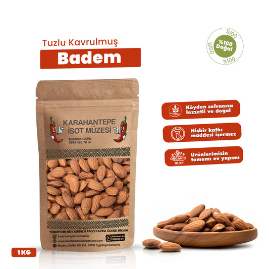 Tuzlu Kavrulmuş Badem